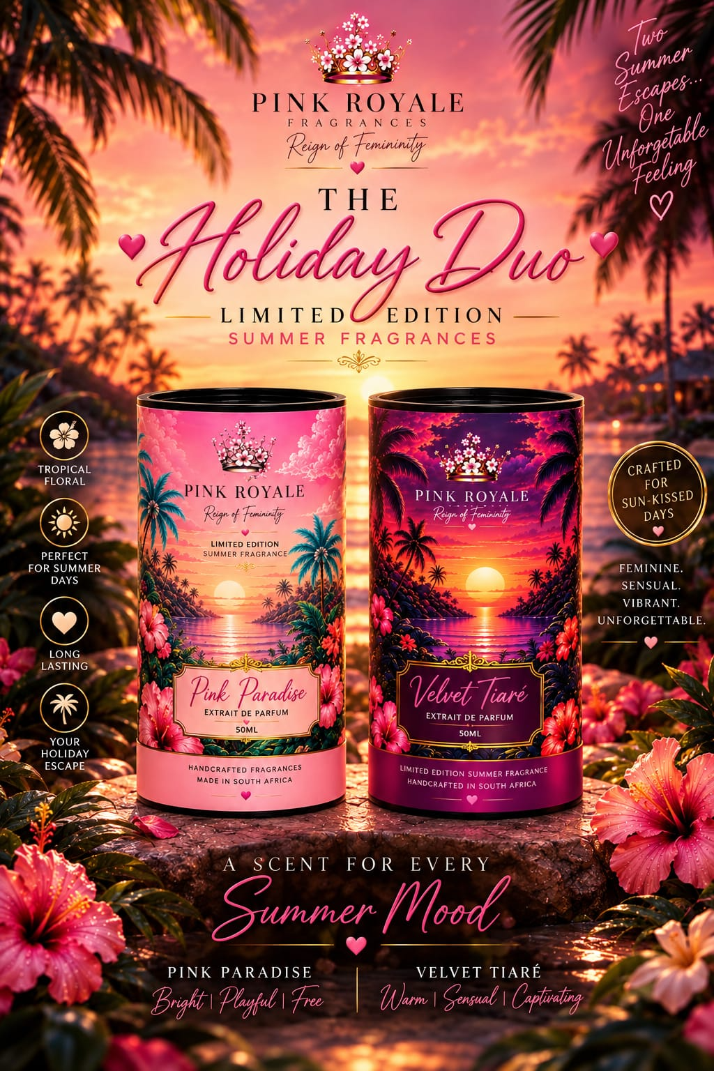 The Holiday Duo perfume packaging